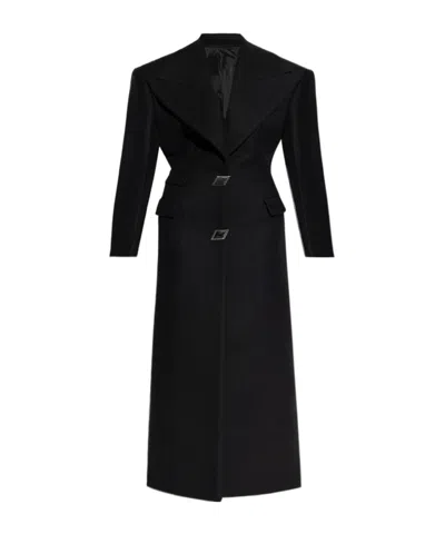ATTICO THE ATTICO OVERSIZED LONG COAT