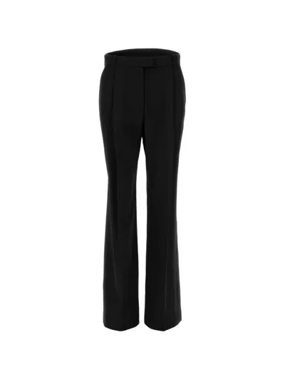 Attico Casual Pants With Belt Loops In Black