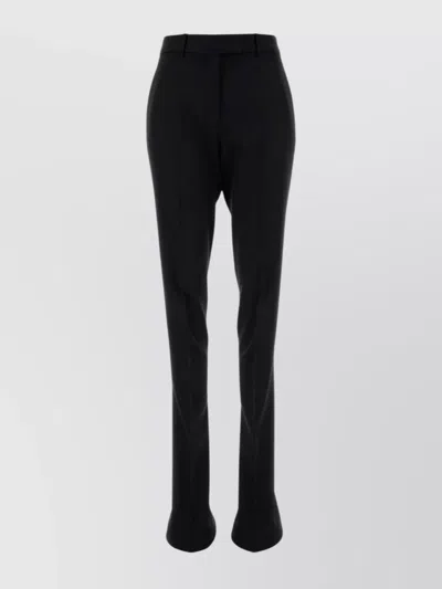 ATTICO WOOL TROUSERS WITH BACK POCKET AND BELT LOOPS