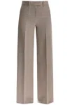 Attico Woolen Cigarette Pants For Women In Neutro