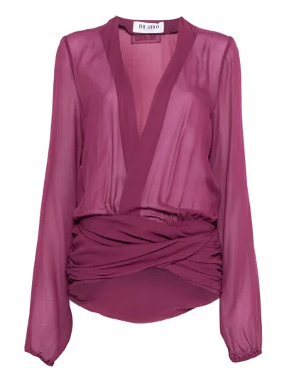 ATTICO WRAP BLOUSE