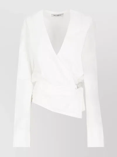 Attico The  White Cotton Blouse