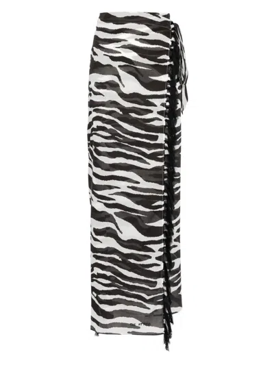 Attico Animal-print Pareo