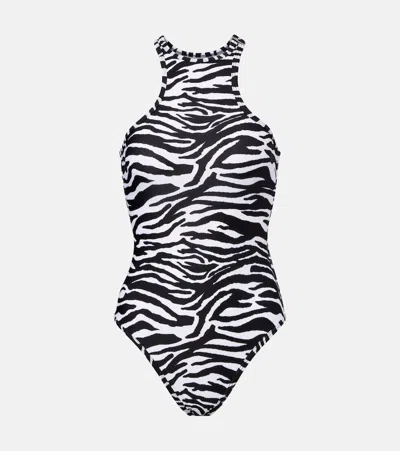 Attico Zebra-print Swimsuit