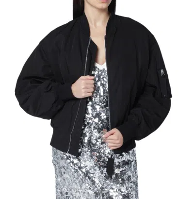 ATTICO ZIP BOMBER JACKET