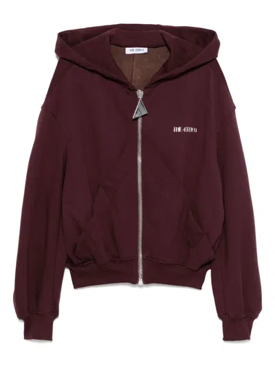 ATTICO ZIP-UP HOODIE