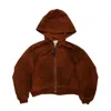 Attico Cotton Jackets In Brown