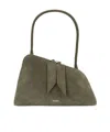 Attico Sunrise Shoulder Bag In Green