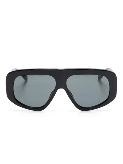 ATTICO 'ATTICO57 C1 58' BLACK SUNGLASSES