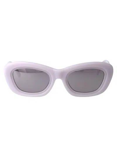 Attico The  Sunglasses 63 C3 Sun C3 In Gray