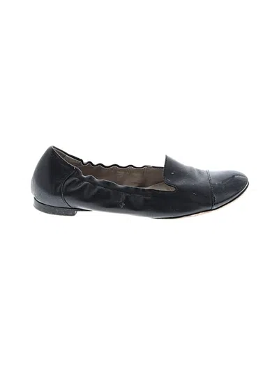 Pre-owned Attilio Giusti Leombruni Flats In Black