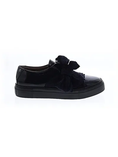 Pre-owned Attilio Giusti Leombruni Flats In Black