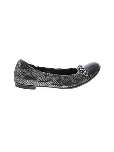 Pre-owned Attilio Giusti Leombruni Flats In Gray