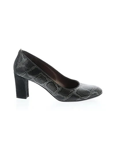 Pre-owned Attilio Giusti Leombruni Heels In Black