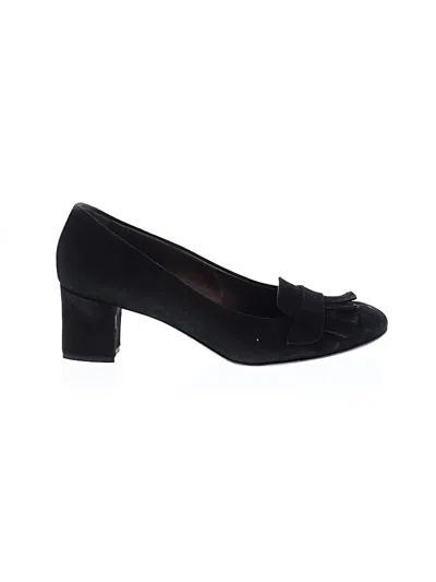 Pre-owned Attilio Giusti Leombruni Heels In Black
