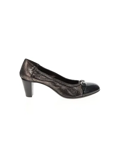 Pre-owned Attilio Giusti Leombruni Heels In Brown
