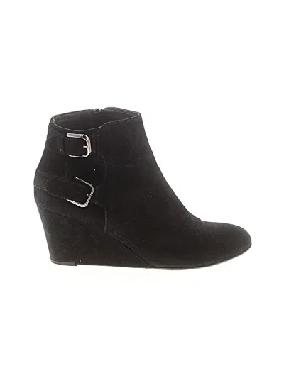 Pre-owned Attilio Giusti Leombruni Wedges In Black