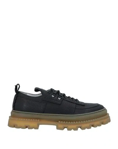 Attimonelli's Man Lace-up Shoes Black Size 9 Leather