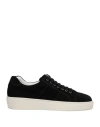 Attimonelli's Man Sneakers Black Size 8 Leather In Black