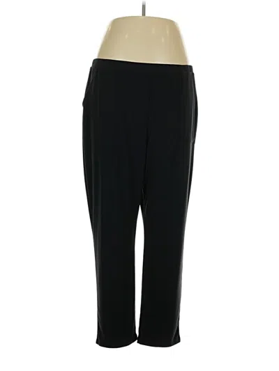 Pre-owned Attitudes By Renee Active Pants In Black