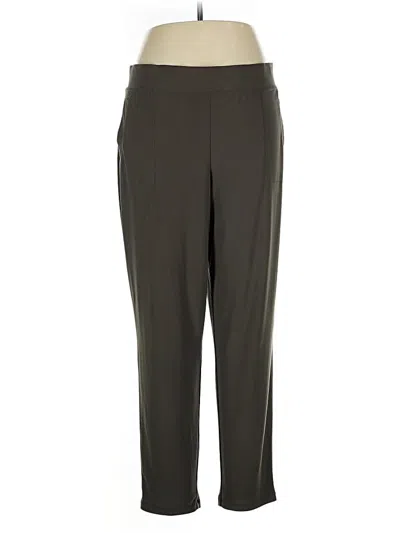 Pre-owned Attitudes By Renee Active Pants In Green