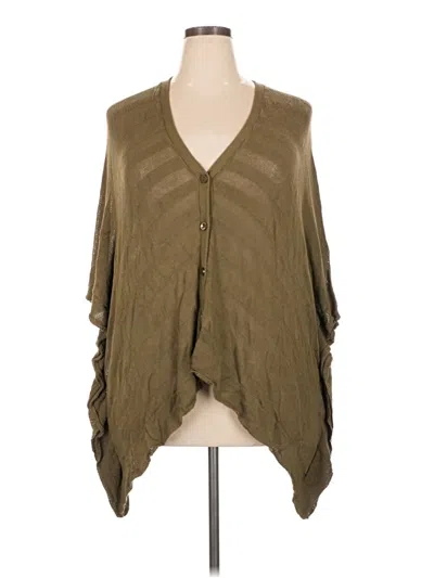 Pre-owned Attitudes By Renee Cardigan Sweater In Brown