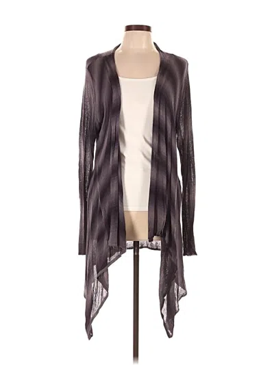 Pre-owned Attitudes By Renee Cardigan Sweater In White
