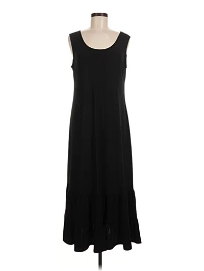 Pre-owned Attitudes By Renee Casual Dress In Black