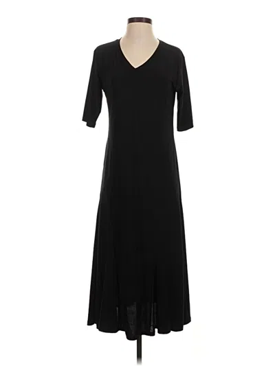 Pre-owned Attitudes By Renee Casual Dress In Black