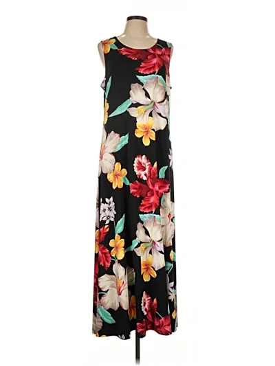 Pre-owned Attitudes By Renee Casual Dress In Black