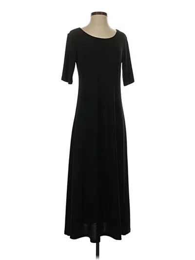 Pre-owned Attitudes By Renee Casual Dress In Black