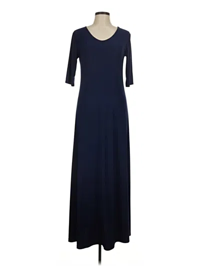 Pre-owned Attitudes By Renee Casual Dress In Blue