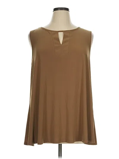 Pre-owned Attitudes By Renee Casual Dress In Brown