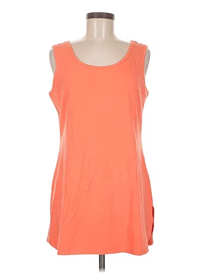 Pre-owned Attitudes By Renee Casual Dress In Orange
