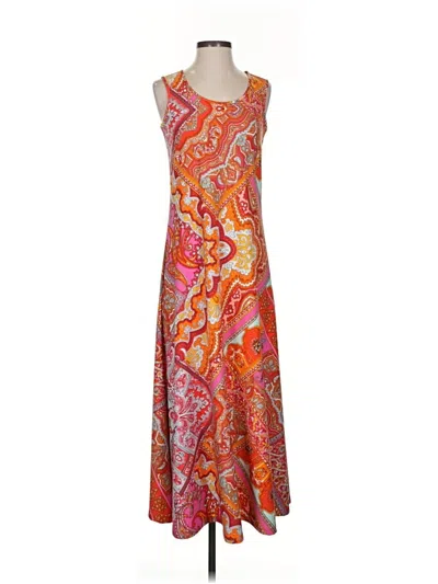 Pre-owned Attitudes By Renee Casual Dress In Red