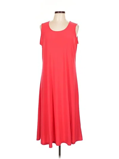 Pre-owned Attitudes By Renee Casual Dress In Red