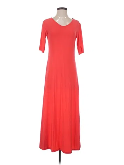 Pre-owned Attitudes By Renee Casual Dress In Red