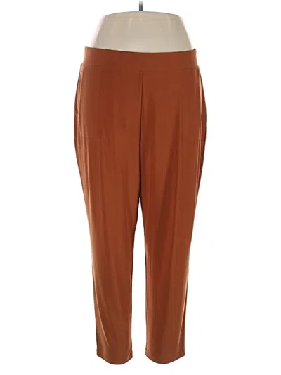 Pre-owned Attitudes By Renee Casual Pants In Brown