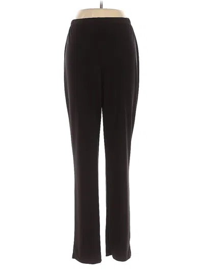 Pre-owned Attitudes By Renee Dress Pants In Black