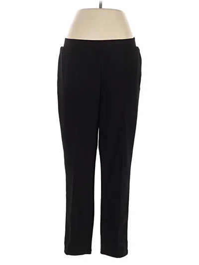 Pre-owned Attitudes By Renee Dress Pants In Black