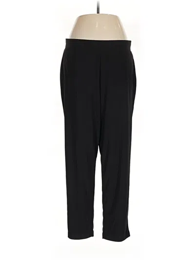 Pre-owned Attitudes By Renee Dress Pants In Black