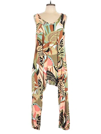 Pre-owned Attitudes By Renee Jumpsuit In Green
