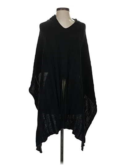 Pre-owned Attitudes By Renee Poncho In Black