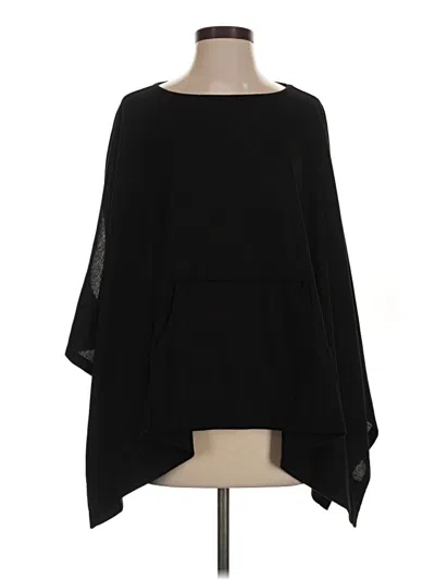 Pre-owned Attitudes By Renee Poncho In Black