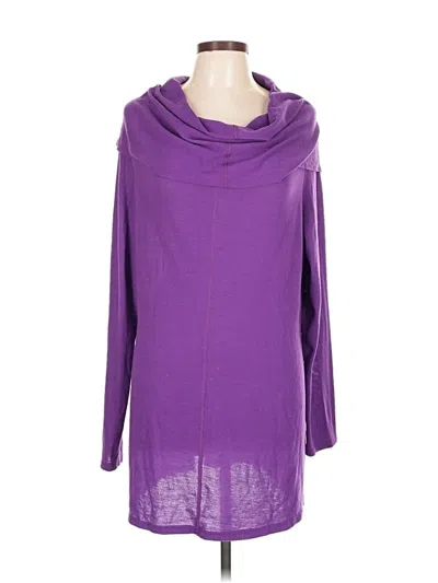 Pre-owned Attitudes By Renee Pullover Sweater In Purple