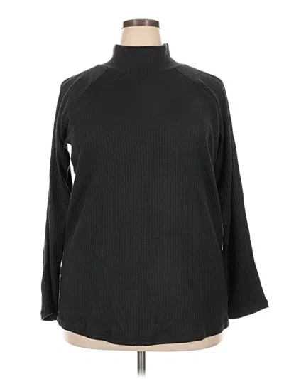 Pre-owned Attitudes By Renee Turtleneck Sweater In Black