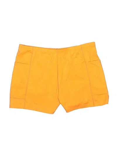 Pre-owned Attraco Athletic Shorts In Yellow