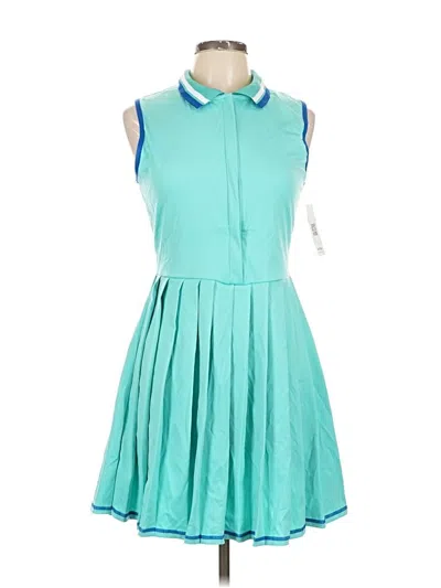 Attraco Casual Dress In Blue