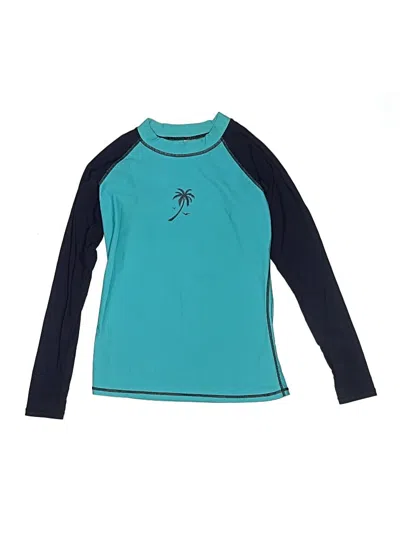 Pre-owned Attraco Rash Guard In Blue