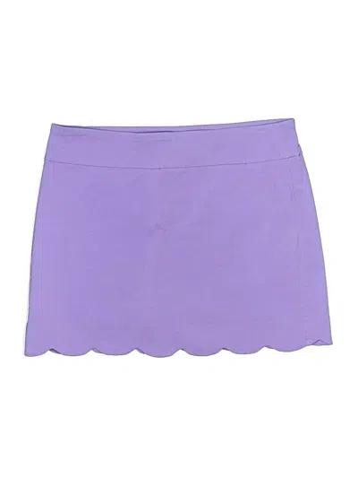 Pre-owned Attyre New York Casual Skirt In Purple